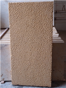 Yellow Sandstone Tile Bush Hammered Surface Finish - Hot Selling Product