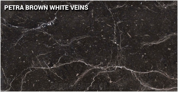 Petra Brown Marble, Petra Brown White Veins Marble