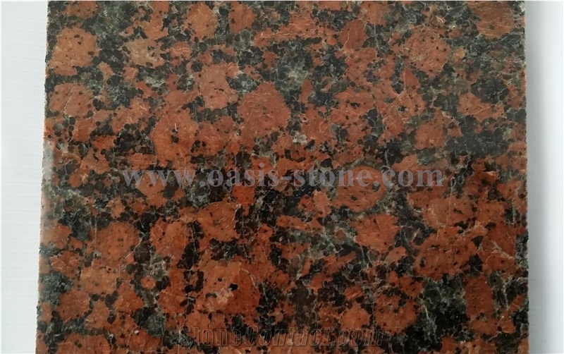 Carmen Red Granite Polished Slabs & Tiles
