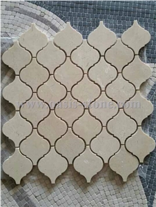 China White Sandstone Mosaic