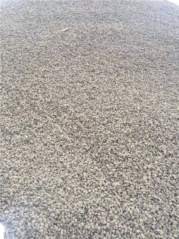 China Black and Grey Natural Granite Stone Chips,Cheap Grey Gravel Stone