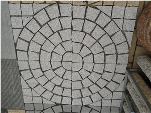 Fargo Exterior Stone Patterns, Chinese Granite G603 Flamed Patio Pavers, Courtyard Road/Garden Paving