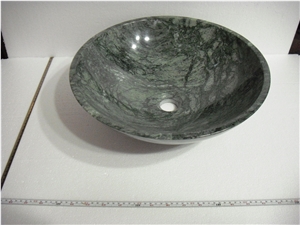 Fargo Guatemala Verde,Indian Green Marble High Polished Wash Bowls