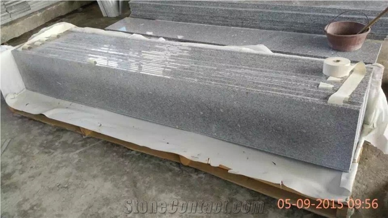 Fargo Stone Window Sills, Chinese Grey Granite G603 Polished Window Sills