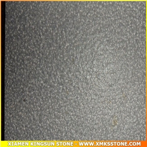 Antique Surface ​Hainan Black Basalt Granite Tiles, Cut to Size