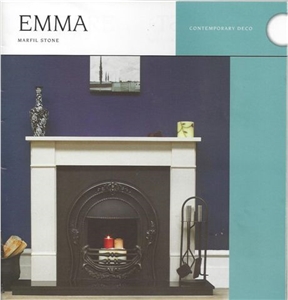 Machine Made Simple Fireplace Mantel Emma