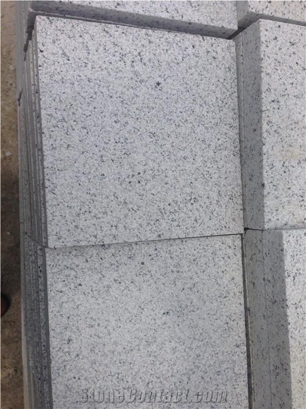 G602 White Granite Flamed Tiles & Slabs, China G602 White Granite Tiles for Floor Covering,New G602 Granite Tiles & Slabs for Sale
