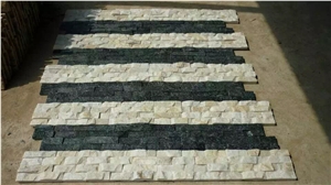 China Wholesale Black/White Multicolor Slate Natural Surface Stone for Wall Covering & Flooring Cultured Stone