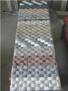 Multicolor Brown/Grey/White/Blue Slate Slabs&Tiles Flooring and Wall Covering Outdoor Decoration Wholesale Competitive Price Culture Stones