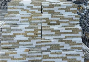 Multicolor Stone Slate Cultured Stone Flooring and Wall Covering Culture Stone White/Yellow Granite Panel Natural Surface Hammered China Wholesale