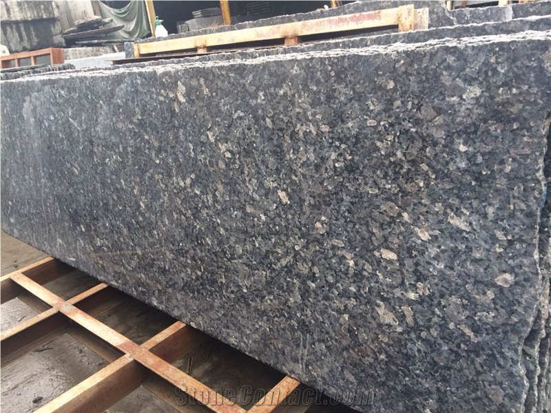 Silver Pearl Granite Tiles&Slabs,Steel Gray Cut to Size Countertops Polished Bullnose and Flat Worktop