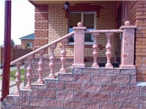 Felsite Stone Balustrade and Handrails