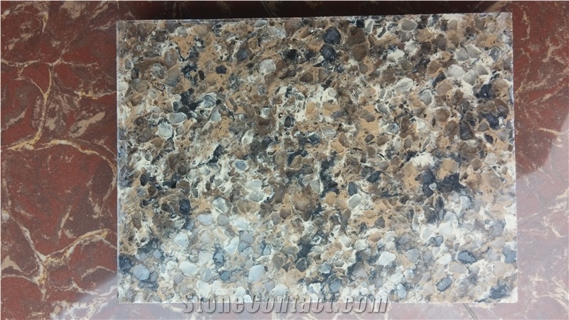 Man Made Artificial Granite Stone Tile,Artificial Flower Stone