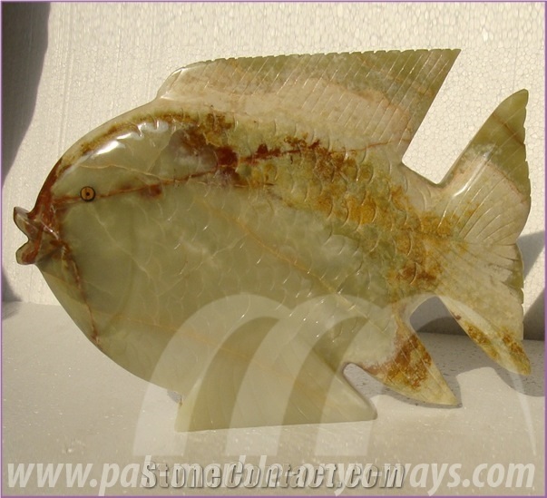Onyx Fish Artifacts in Stock (16 Inch)