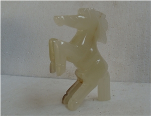 Onyx Horse Artifacts in Stock (5 Inch)