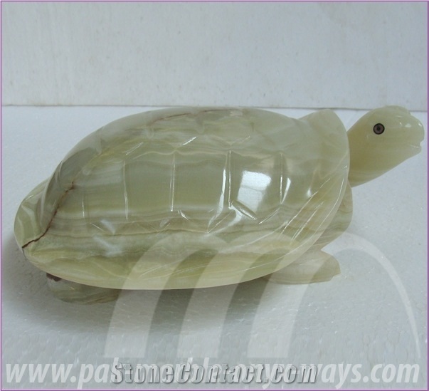 Onyx Turtle Artifacts in Stock 10 Inch