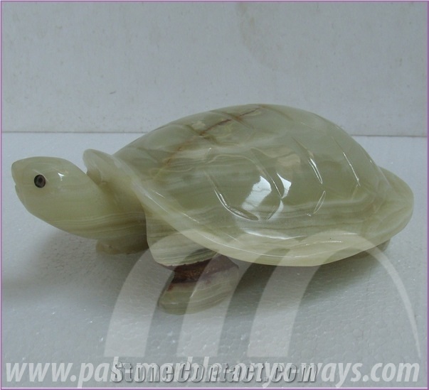 Onyx Turtle Artifacts in Stock 10 Inch