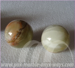 White Onyx Balls and Sphere Pakistan