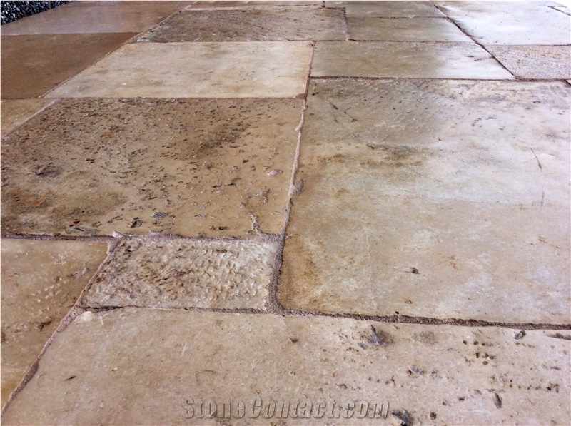 Antique French Limestone Flooring 15th 18th Century From Italy