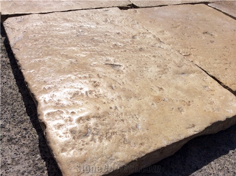 Antique French Stone Flooring, Beige France Limestone Tiles & Slabs, Flooring