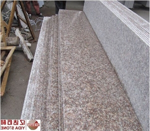 G687 Granite Tiles, China Red Granite
