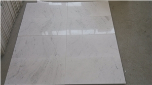 12"X24" Glorious White Marble Polish Surface Tile
