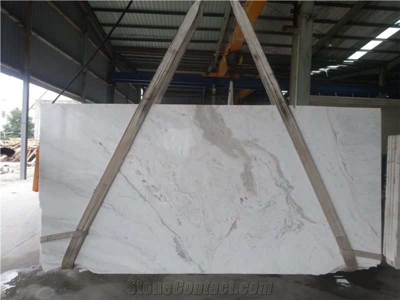 2cm Glorious White Marble Slab, China White Marble
