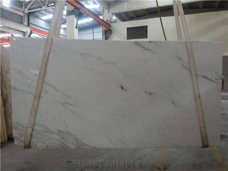 3cm Glorious White Marble Slab, China White Marble