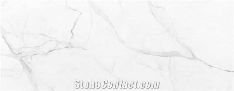 Bianco Statuario Marble Laminated Tiles