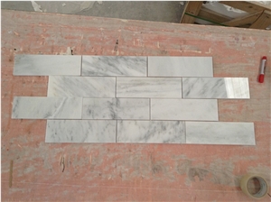 China Oriental White Mosaic Manufacturer Rectangle Nvot-W00114