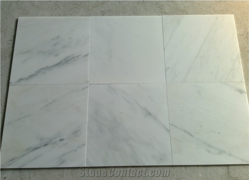 Oriental White Marble Slabs & Tiles,Manufacturer China Square Nvot-W0022