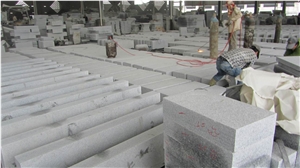 China Grey G603 Granite Kerbstone / China Grey Granite Curbstone / Road Side Stone