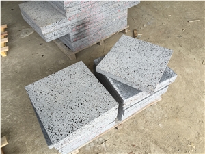 China Moon Surface Basalt Tiles & Slabs /Hainan Grey Basalt/Lava Stone /Basaltina/Basalto/Inca Grey/Moon Surface Walling ,Flooring,Cladding Slabs & Tiles