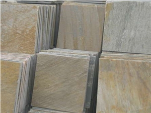 China Yellow Slate Tiles & Slabs, Walling, Flooring, Paving