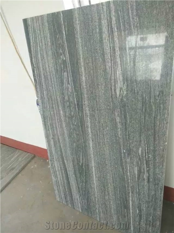 Fantasy Wood/China G302 Black Granite Polished Slabs/Flooring/Walling/Paving, China Grey Granite