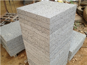 Lava Stone/Grey/Hainan Basalt/Honed/Paving/Flooring/Basalt Cube Stone
