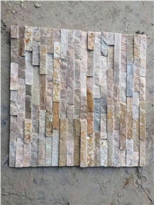 Natural Slate Wall Panel, Stone Veneer, Wall Cladding,Ledgestone, Stacked Stone,Decorative Wall Tile,Nature Culture Stone,Dry Stack Panel,Wall Stone