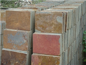 Rusty Slate Tiles / China Rusty Slate for Walling , Flooring , Clading