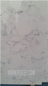 Quartz Surface Engineered Stone Carrara Marble Style