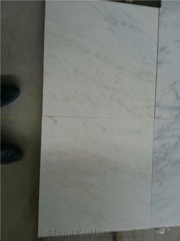 Bianco Carrara Marble Slabs & Tiles,Cut-To-Size,Own Factory White Marble