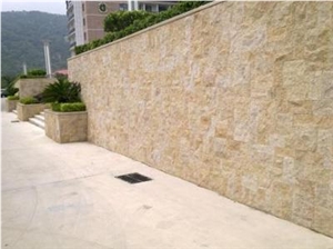 G682 Granite Wall Cladding,China Yellow Granite Exterior Decoration,G682 Wall Covering