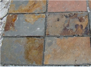 Hot Sale Natural Surface Chinese Rust Slate Cultured Stone,Stacked Stone Veneer Clearance
