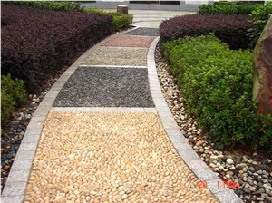 Landscaping Pebble Stone,Mixed Multicolor Polished Natural Pebble Stone,River Stone,Pebble Walkway