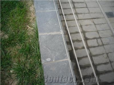 Natural Slate Paving,Walkway Paving,Wall Cladding,Cut-To-Size Dark Grey/Black Slate,Natural Stone