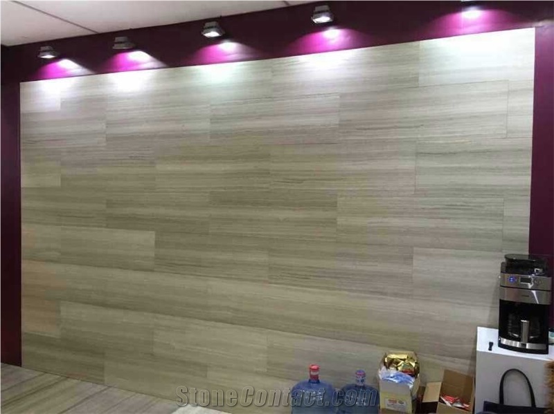 White Wooden Marble Walling,Own Quarry White Wooden Marble Slabs,Wholesale White Wooden Biggest Supplier