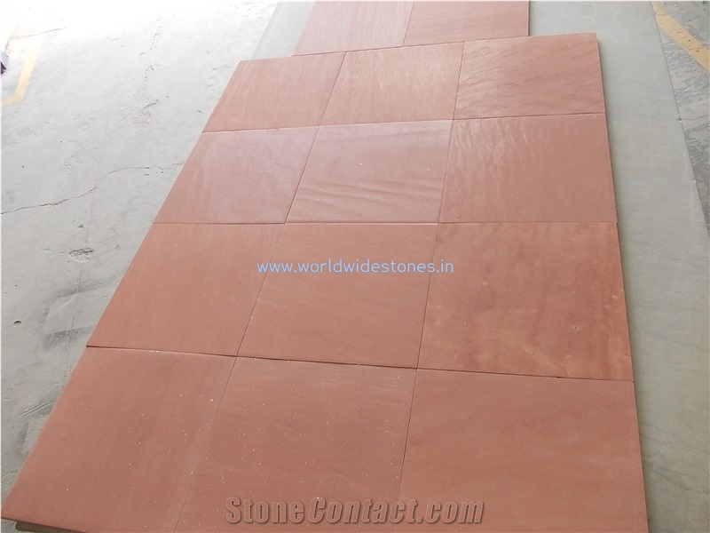 Various Sandstone Tiles Slabs Red, Red Floor Tiles India