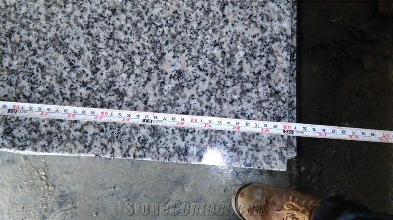 China Grey and White Granite ,G623 Thin Tiles, Haicang White, Cut to Size, Thickness 10mm