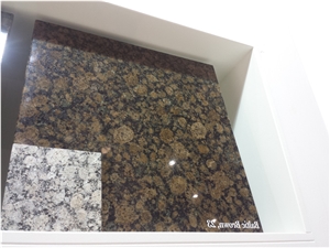Finland Baltic Brown Granite Gangsaw Slabs, Big Sizes, External & Interior Wall Tiles, Price 38-48usd