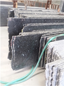 Norway Old Emerald Pearl Granite Polished Random Slabs, Norway Green Granite Long Slab, Used for Counter Tops, Wall Cladding and External Floor Covering , Cut to Size, 60cm /70cm/80 Cm,Price 55-60usd