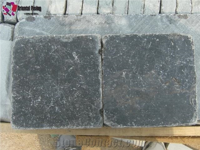 Black Paving Limestone,Black Limestone Cube,Pavers